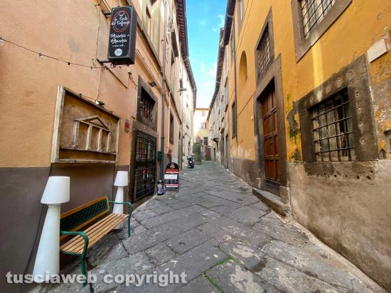 Viterbo - Le strade attorno a via Mazzini