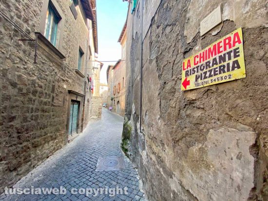 Viterbo - Le strade attorno a via Mazzini