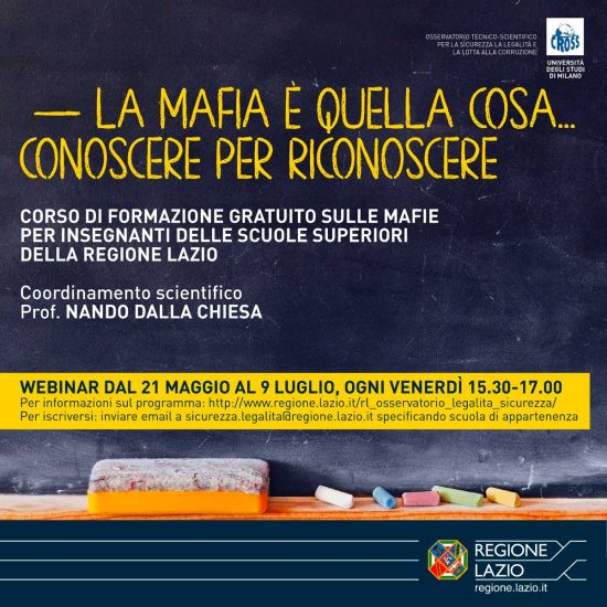 La mafia è quella cosa…conoscere per riconoscere