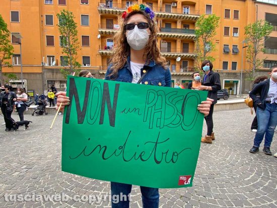 Viterbo - lgbtqia+ - Il sit in per l'approvazione della legge Zan