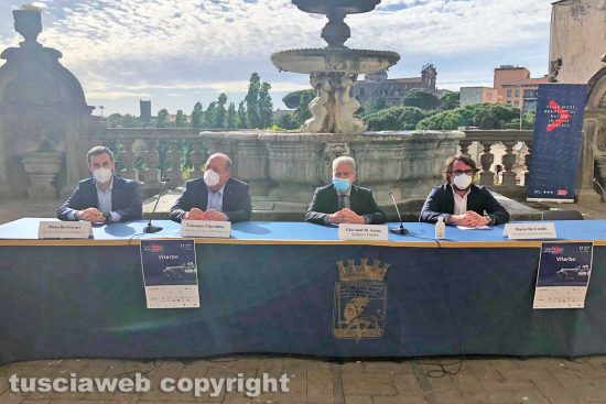 Viterbo - La conferenza di presentazione della Mille miglia