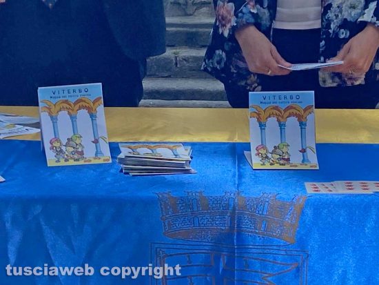 La mappa di Viterbo per i bambini