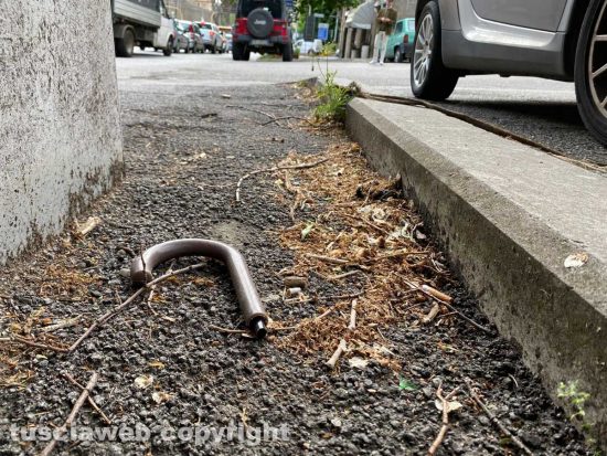 Degrado vicino alla Roma nord