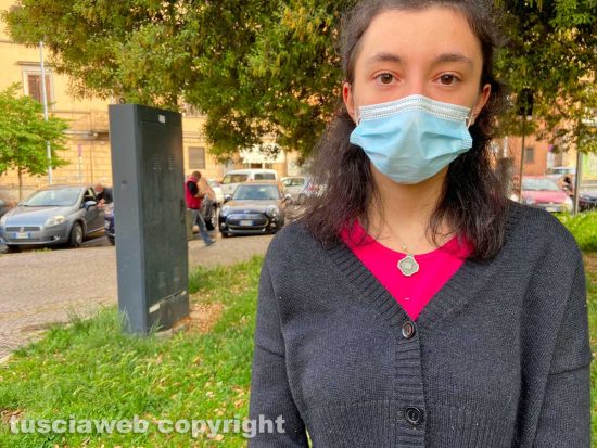 Viterbo - Bianca Piergentili della rete degli studenti