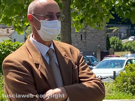 Giovanni Funari, autore del monumento per i medici vittime del Covid-19