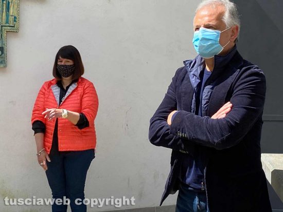 Domenico Arruzzolo, presidente di Viterbo con Amore