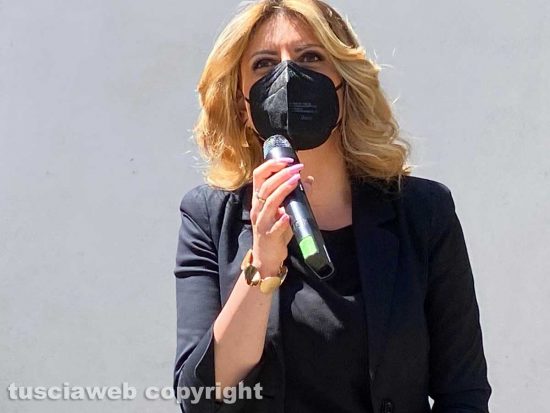L'assessora regionale Alessandra Troncarelli