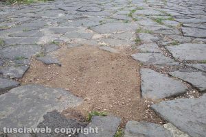 Viterbo - Incuria nella frazione di Roccalvecce