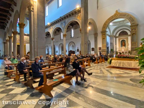Viterbo - La Quercia - I funerali di Francesco Sterpa