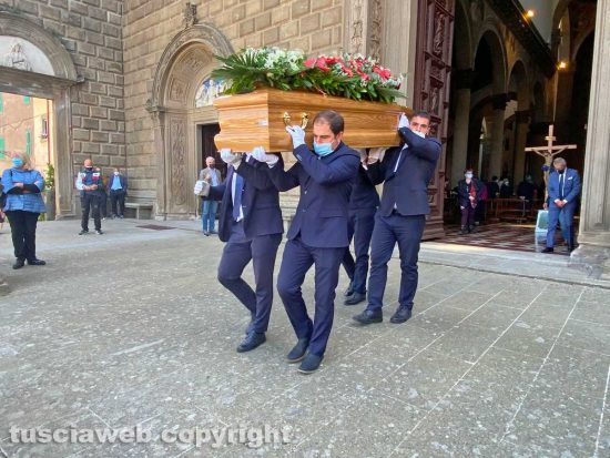 Viterbo - La Quercia - I funerali di Francesco Sterpa