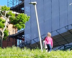 Viterbo - Degrado al parco in via Cattaneo