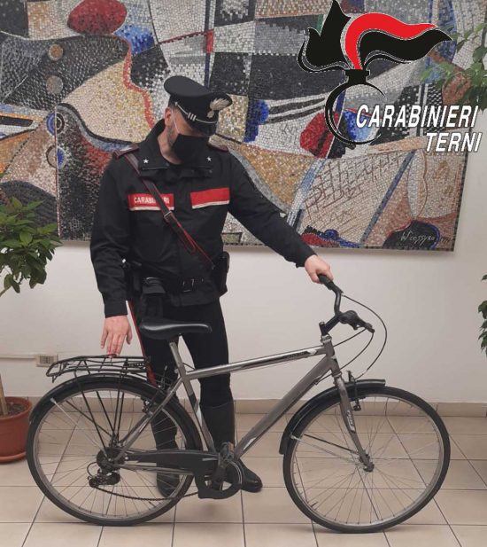 Terni - Carabinieri - La bici rubata