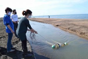 Fiumicino - Enea e studenti dell’università della Tuscia e di Roma impegnati nel monitoraggio microplastiche