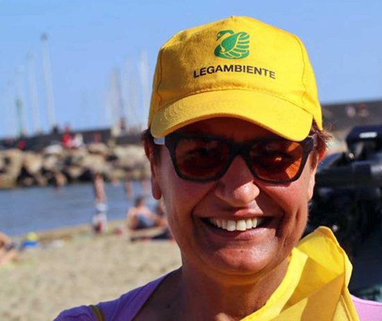 La presidente di Legambiente Terracina Anna Giannetti