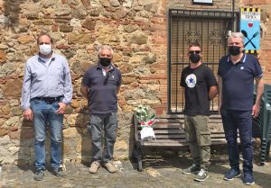 Acquapendente - Un mazzo di fiori e una visita nei luoghi dei "Fatti di Trevinano"