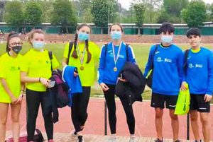 Sport - Atletica leggera - Gli atleti della Finass assicurazioni Atletica Viterbo