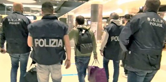 Roma - L'arrivo in Italia di Giuseppe Romeo