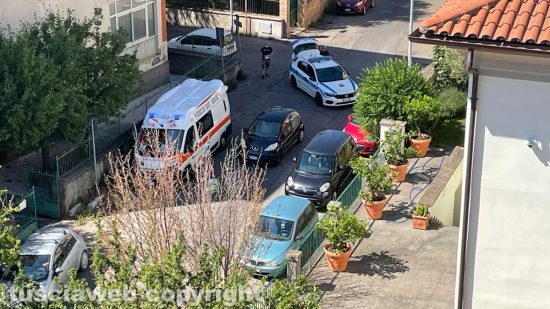 Viterbo - Incidente a via Bainsizza