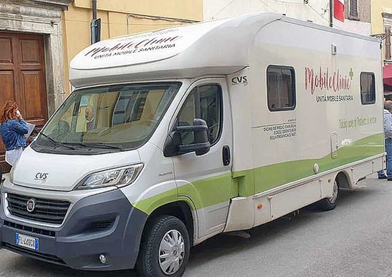 Coronavirus - Camper per le vaccinazioni