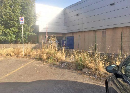 Viterbo - Degrado in via dei Monti Cimini 