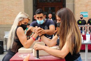 Soriano nel Cimino - La gara di braccio di ferro