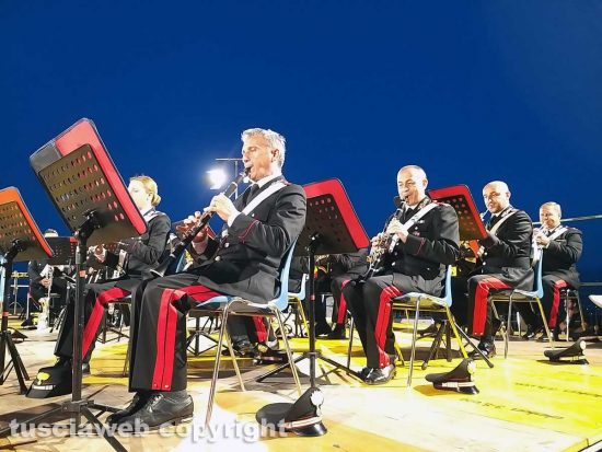 Montefiascone - La banda musicale dell'Arma dei carabinieri