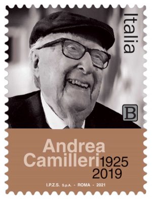 Francobollo ad Andrea Camilleri