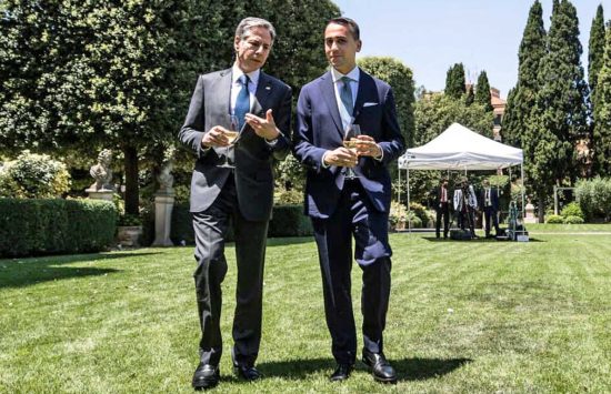 Antony Blinken e Luigi Di Maio