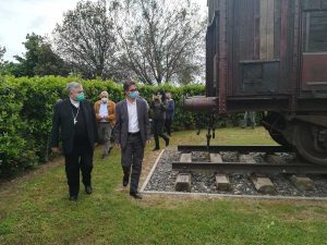 Tarquinia - L'arcivescovo Josè Rodriguez Carballo alla  cittadella di Semi di Pace