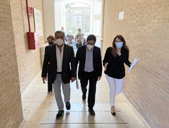 Ronciglione - La visita dell'assessore regionale D'Amato alla casa della salute