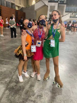 Le atlete della Star Roller Club