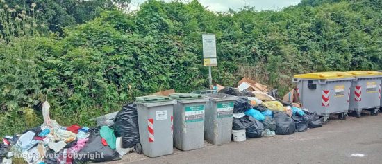 Viterbo - Una nuova discarica presso l'isola ecologica di strada Signorino