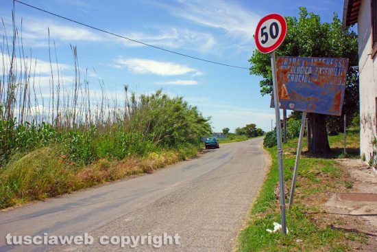 Viterbo - Castel d'Asso - Strada Montarone