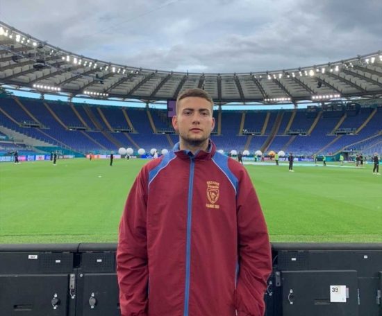 Luca Luciano del Rugby Fiamme Oro