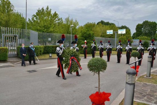 Viterbo - Celebrazione della festa dell'arma dei carabinieri 2021