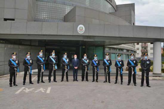 Viterbo - Celebrazione della festa dell'arma dei carabinieri 2021