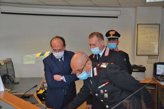 Viterbo - Celebrazione della festa dell'arma dei carabinieri 2021