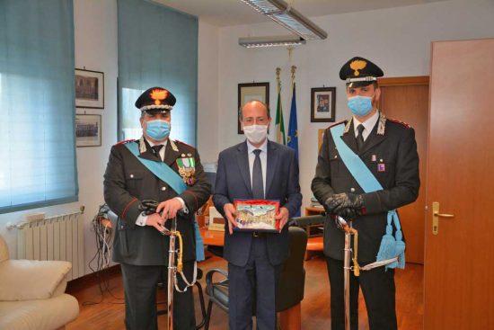 Viterbo - Celebrazione della festa dell'arma dei carabinieri 2021
