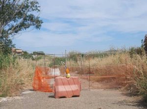 Pescia Romana - Cantiere in via dei Tigli