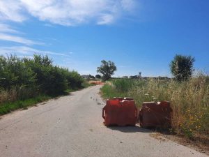 Pescia Romana - Cantiere in via dei Tigli