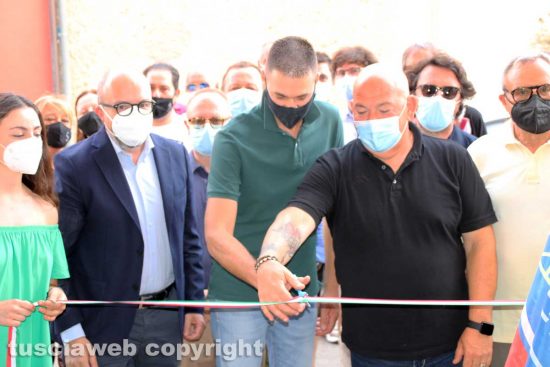 Viterbo - FdI - L'inaugurazione del circolo a Grotte Santo Stefano