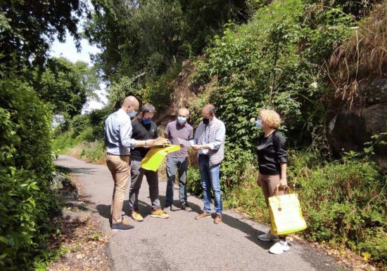Viterbo - I lavori in strada Fonte 