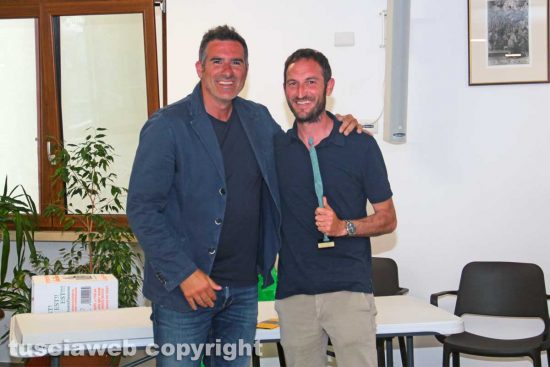Sport - Calcio - Il premio Etrusco - Lucarelli e D'Antoni