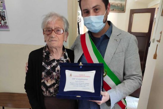 Castiglione in Teverina - Nonna Lucia Formica ha spento cento candeline.