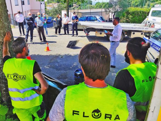 Viterbo - Il corso di formazione di Flora Multiservice