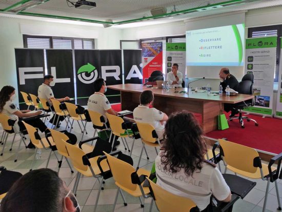 Viterbo - Il corso di formazione di Flora Multiservice