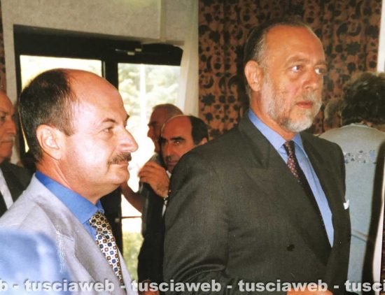Amedeo di Savoia, duca d’Aosta, in visita nella Tuscia nel 2001