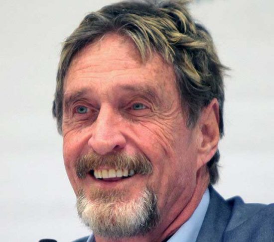 John McAfee - il creatore dell'antivirus McAfee