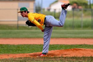 Sport - Baseball - Montefiascone - Michele Carletti sul monte