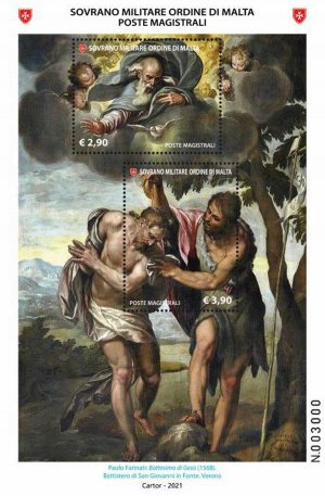 Ordine di Malta - Francobolli in emissione il 22 giugno 2021